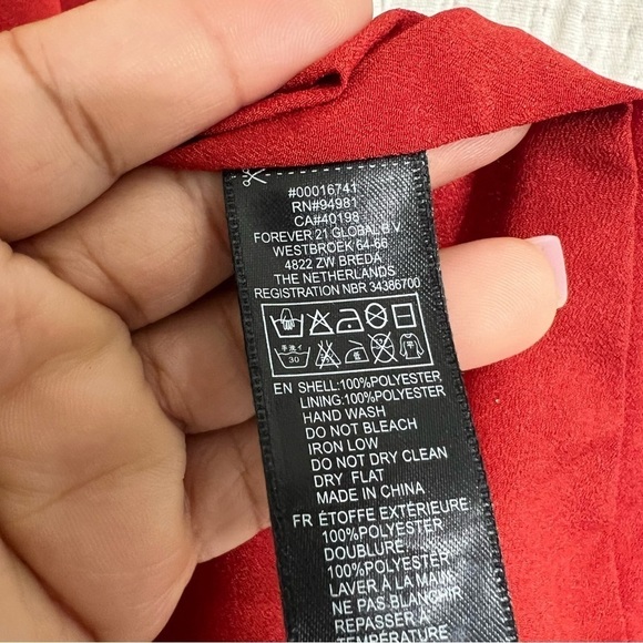 Love21 Rust Orange Dress size M - Picture 4 of 4